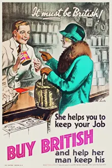Reduce: Patriotic poster, It must be British!