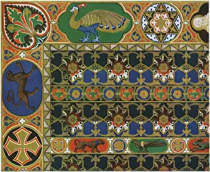 Peacocks: Pattern with Animals