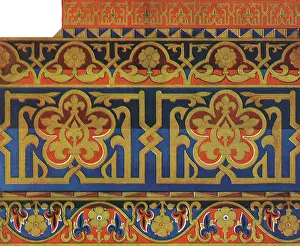 Motifs: Pattern with Gilt Motifs