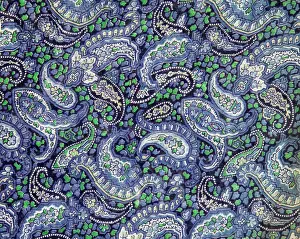 Paisley: Patterned material