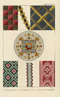 Interior Decoration: Patterns for tapestry needlework and a Cinderella
