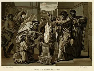 Worshipped: PAUL AND BARNABAS