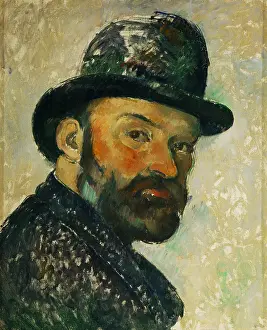 Chapeau: Paul Cezanne, self-portrait with bowler hat