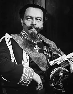 Cavour: Paul Hartmann in the play Cavour, 1940