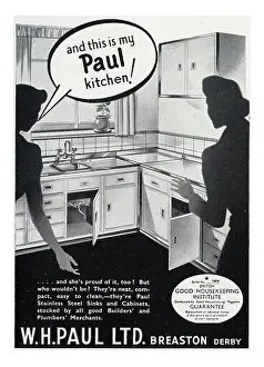 Pristine: Paul kitchen advertisement, c.1952