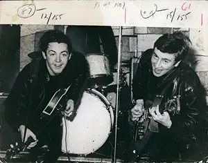 Guitars: Paul McCartney and John Lennon of The Beatles