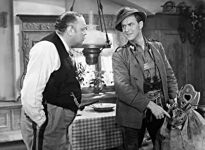 Friedl: Paul Richter and Willi Roesner in The Hunter of Fall, 1936