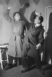 Wegener: Paul Wegener and Lothar Muethel in The thought, 1926