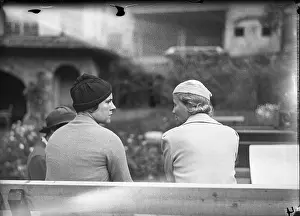 Thimig: Paula Wessely and Helene Thimig 1933