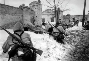 Mauser: Pause in the shooting on the Eastern Front, 1943