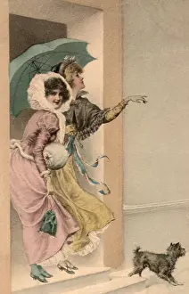 Precedes: Pausing in Doorway
