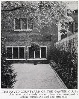 Garter: The Paved Courtyard of The Garter Club