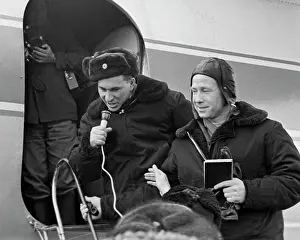 Belyayev: Pavel Belyayev and Alexei Leonov, 1965