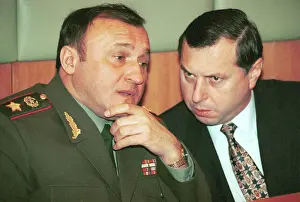 Grachev: Pavel Grachev and Mikhail Barsukov, 1996
