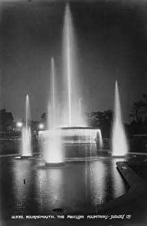 Illumination: The Pavilion Fountains at Night