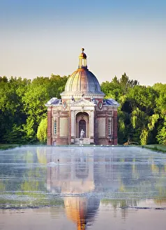 Wrest: Pavilion and Long Water at Wrest Park