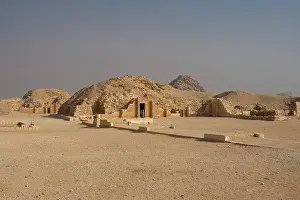 Blue Sky: Pavilion of the south, Saqqara, Egypt
