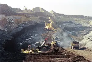 Pavlovsky: Pavlovsky open pit coal mine, 1998