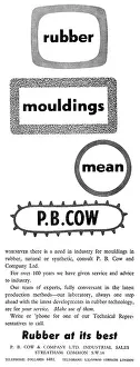Mouldings: P.B.Cow Rubber Mouldings
