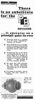 P.b.deviator: The P.B.Deviator Operates On A Principle Quite Its Own