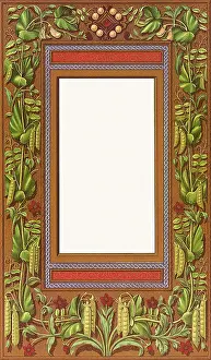 Peas: Pea Pod and Vine Border