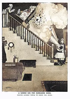 Reused: When Peace Comes Along by Heath Robinson, WW1