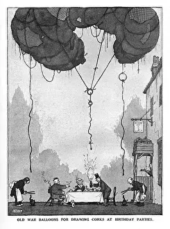 Ideas: When Peace Comes Along by Heath Robinson, WW1