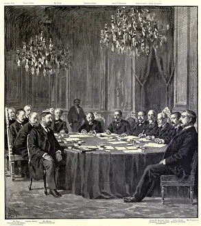 Lcgr1706: Peace commissioners after finalizing the Treaty
