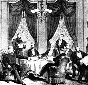 Franco German: Peace conference in Frankfurt, May 1871