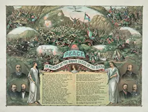 Deeds: Peace. In memory of the brave deeds of the Boers