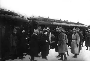 Cease: Peace negotiations in Brest-Litovsk, 1917