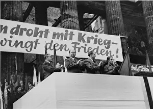 Krieg: Peace rally of Great Berlin Committee for Peace