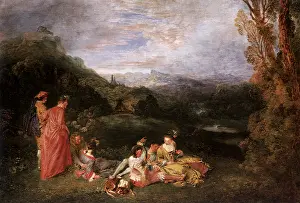Watteau: Peaceful Love, by Watteau