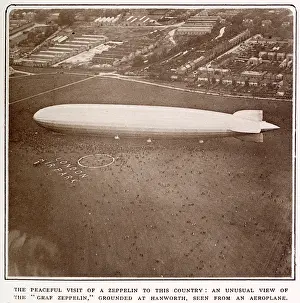 Lz 127: Peaceful Visit of Graf Zeppelin 1931