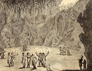 Cruikshank: Peak Cavern, Castleton, Derbyshire, England, also