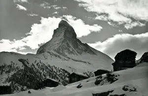 Cervin: Peak of the Matterhorn, Winkelmatten, Zermatt, Switzerland
