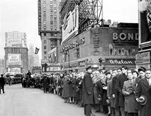 43rd: Pearl Harbor anniversary in Times Square. ?