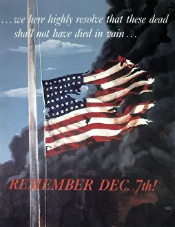 Tattered: Pearl Harbor Commemoration Poster