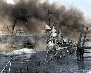 Colourised: Pearl Harbour Colourised
