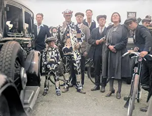 Pearly: Pearly King at the Derby