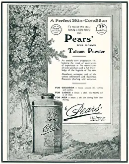 Talcum: Pears Advertisement