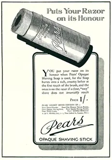 Opaque: Pears Advertisement
