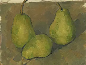 Brushstroke: Three Pears, by Paul Cezanne
