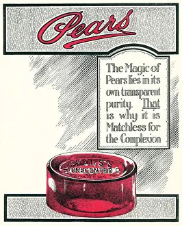 Matchless: Pears Soap Advertisement
