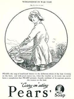 Womanhood: Pears Soap Advertisement On The Land