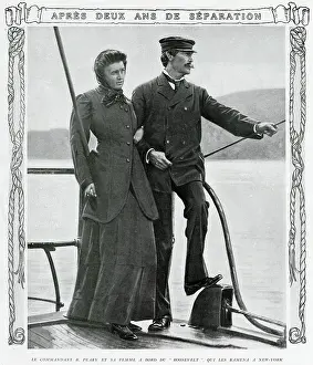 Peary: PEARY AND WIFE