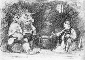 Stupid: Peasant boy tricks a troll