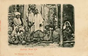 Kashmiri: Peasant Family - Kashmir - India