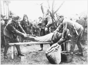Flogged: PEASANT FLOGGED