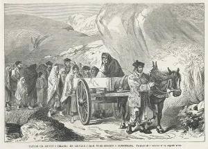 Connemara: A peasant funeral in Connemara